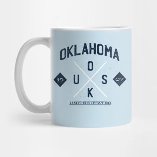 Oklahoma Hipster Mug